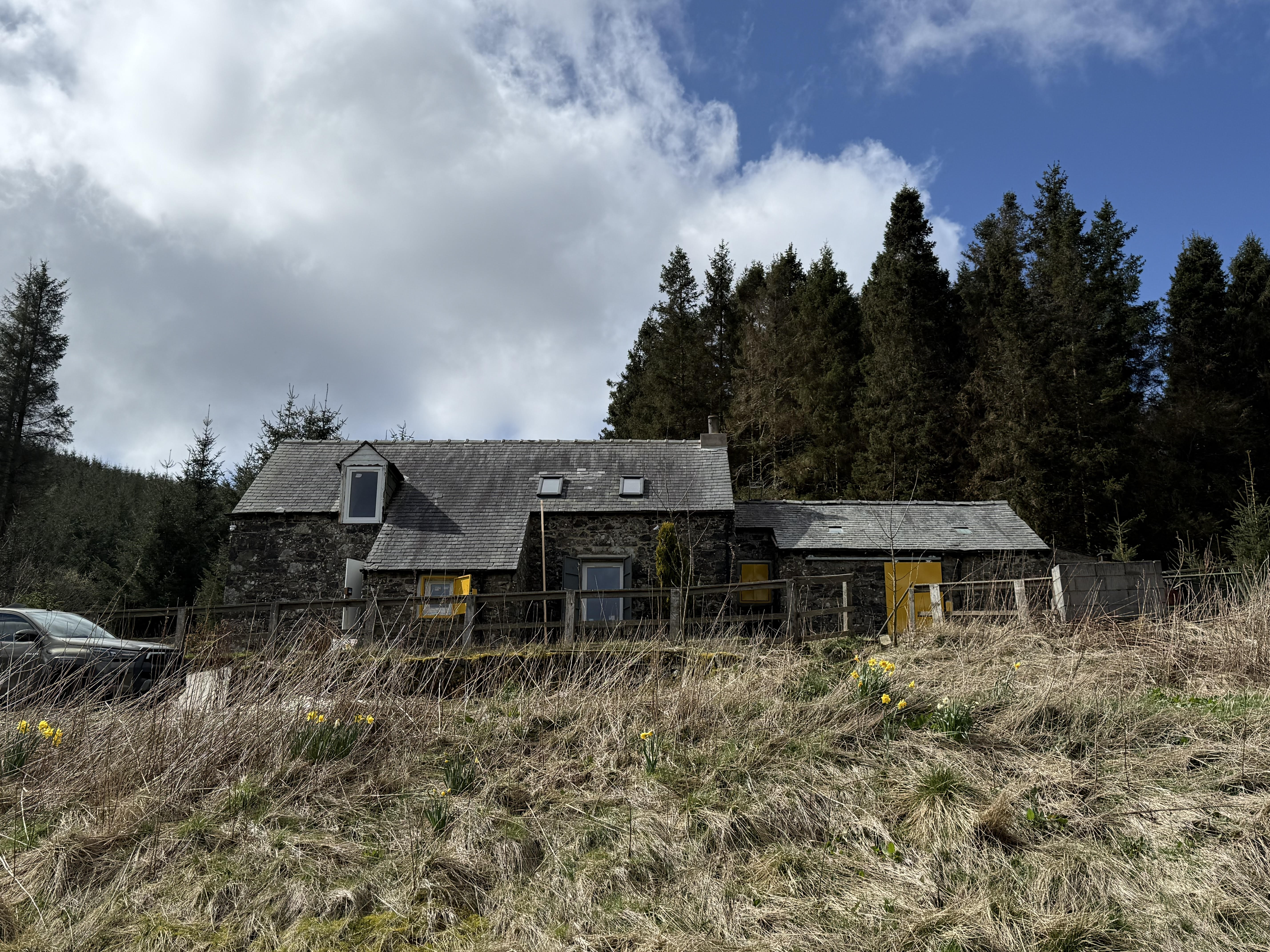 The main centre at Whiteburnshank